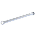 16MM X 17MM 12PT METRIC FLAT DRIVE DOUBLE BOX WRENCH - 40° OFFSET