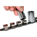 16PC 1/2" DRIVE CLIP ON SOCKET RAIL - RAIL ONLY