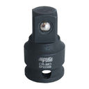 3/8"DR IMPACT SQUARE DRIVE ADAPTER 3/8"F X 1/2"M