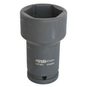 3/4" DRIVE 6PT METRIC 41MM SQUARE BUDD WHEEL IMPACT SOCKET