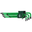 9PC TORX L-SHAPED HEX KEY SET