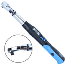 3/8" DRIVE FLEX-HEAD TORQUE ANGLE PRO DIGITAL TORQUE WRENCH (5-100 FT-LB)