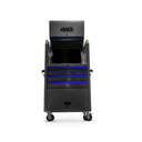 36" 4 Drawer SUMO TRADE Diagnostic Cart Lethal Grey w/ Chrome
