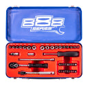 41PC 1/4"DR 888 SERIES METRIC/SAE 6PT SOCKET SET