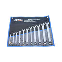11PC SAE QUAD DRIVE COMBINATION WRENCH SET