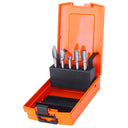 5PC TUNGSTEN CARBIDE BURR SET - STEEL