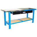 79" 3 DRAWER HEAVY-DUTY WORKBENCH