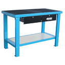 49" 2 DRAWER HEAVY-DUTY WORKBENCH - BLUE