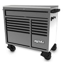 42" 13 Drawer SUMO TRADE Double Bank Toolbox Light Grey w/ B